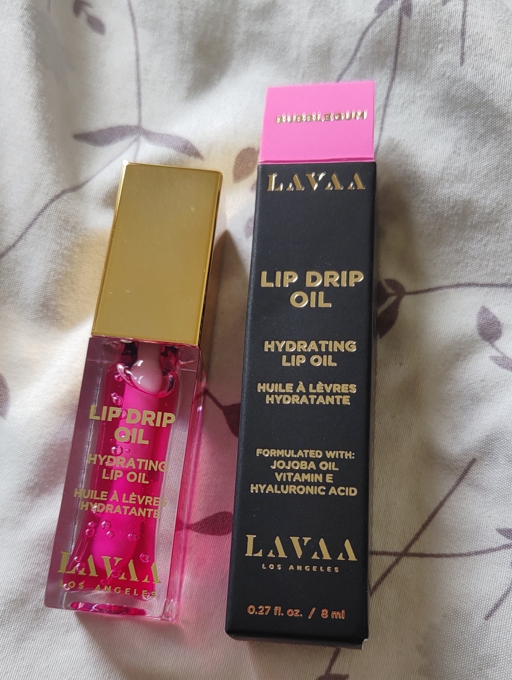 LAVAA Lip Drip Hydrating Lip Oil Bubblegum